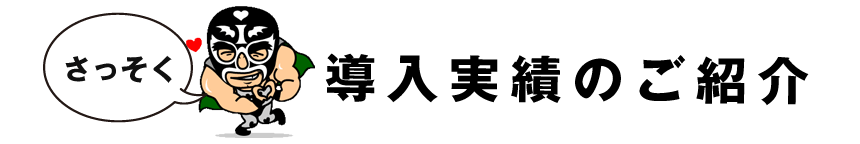導入後の成果実績